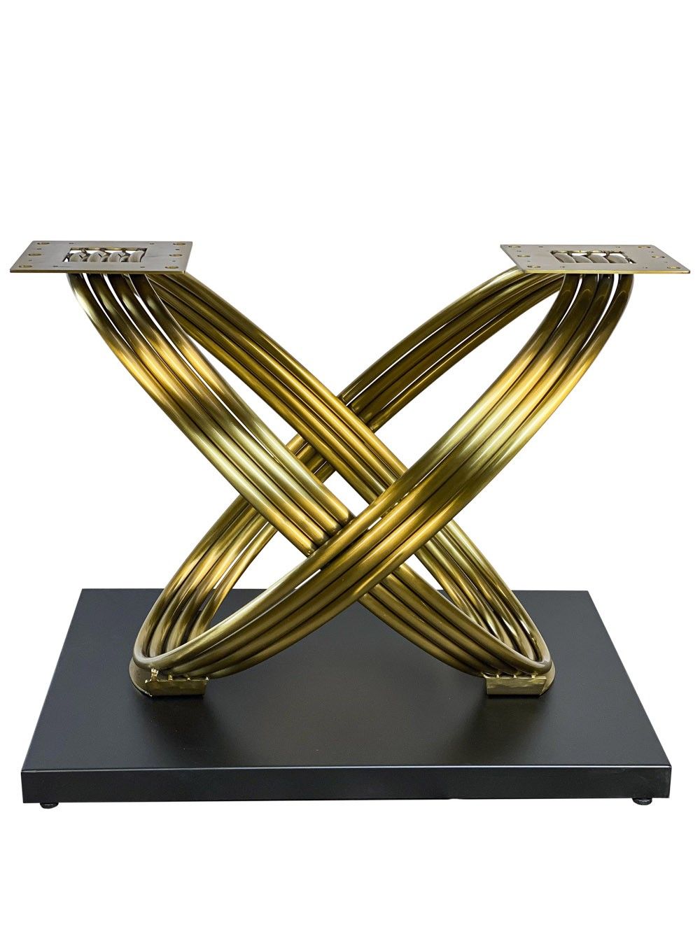 Подстолье дизайнерское 2124 золотое нитрит титана